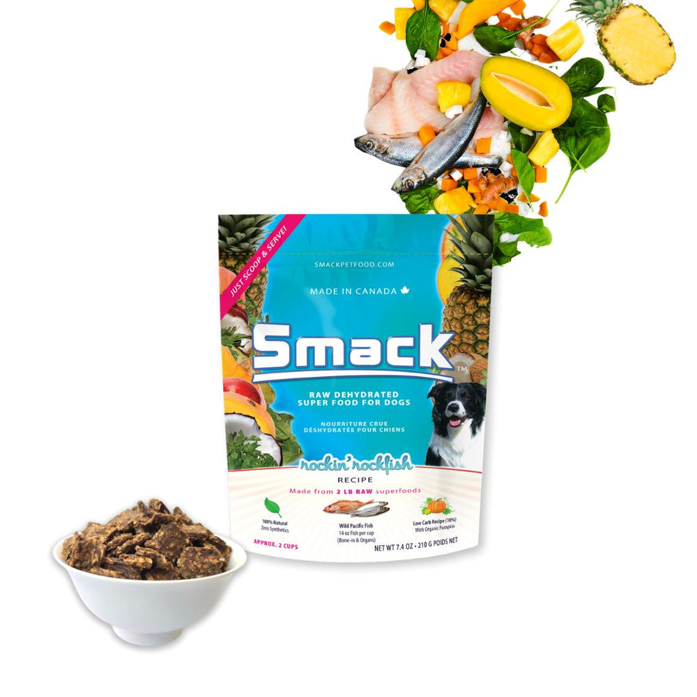 BOGO Bundle: 2x Rockin' Rockfish 210g + Rockin' Rockfish 210g (Dog) Crunchy Style Smack Pet Food 