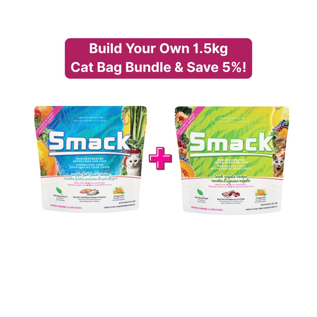 Build Your Own Cat Bundle 1.5kg Smack Pet Food 