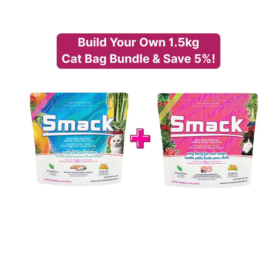 Build Your Own Cat Bundle 1.5kg Smack Pet Food 