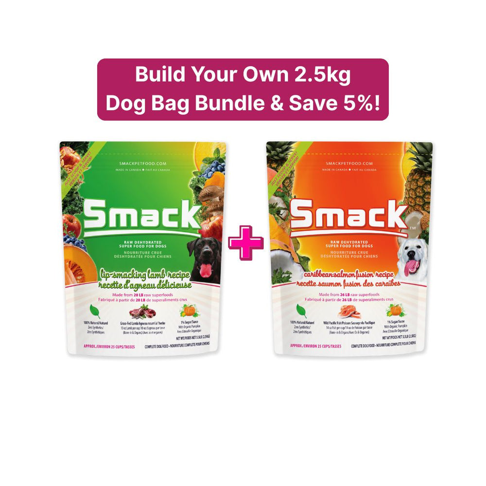 Build Your Own Dog Bundle 2.5kg Smack Pet Food 