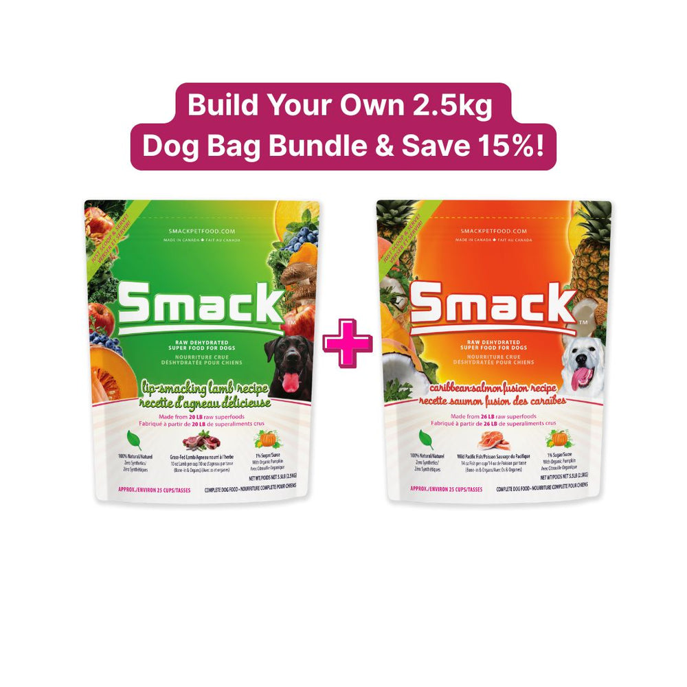 Build Your Own Dog Bundle 2.5kg Smack Pet Food 