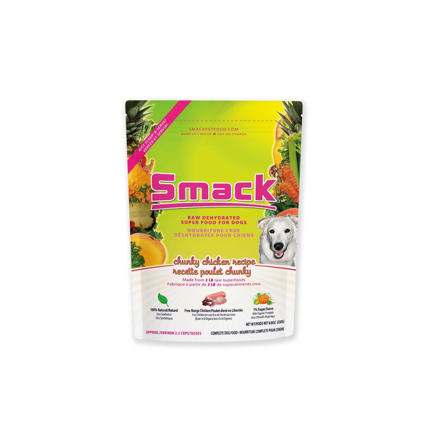 
                  
                    Chunky Chicken (DOG) Crunchy Style Smack Pet Food 
                  
                