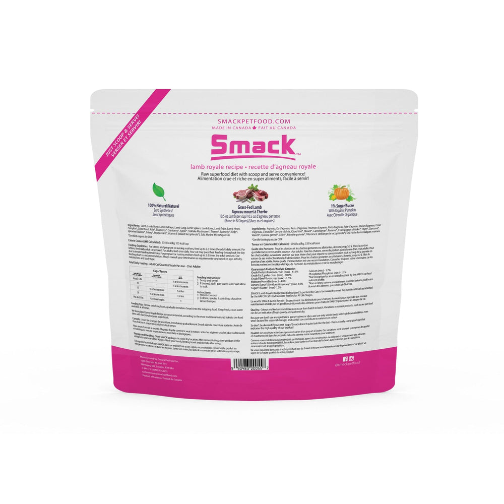 Lamb Royale | B&B Co. | CAT Crunchy Style Smack Pet Food 
