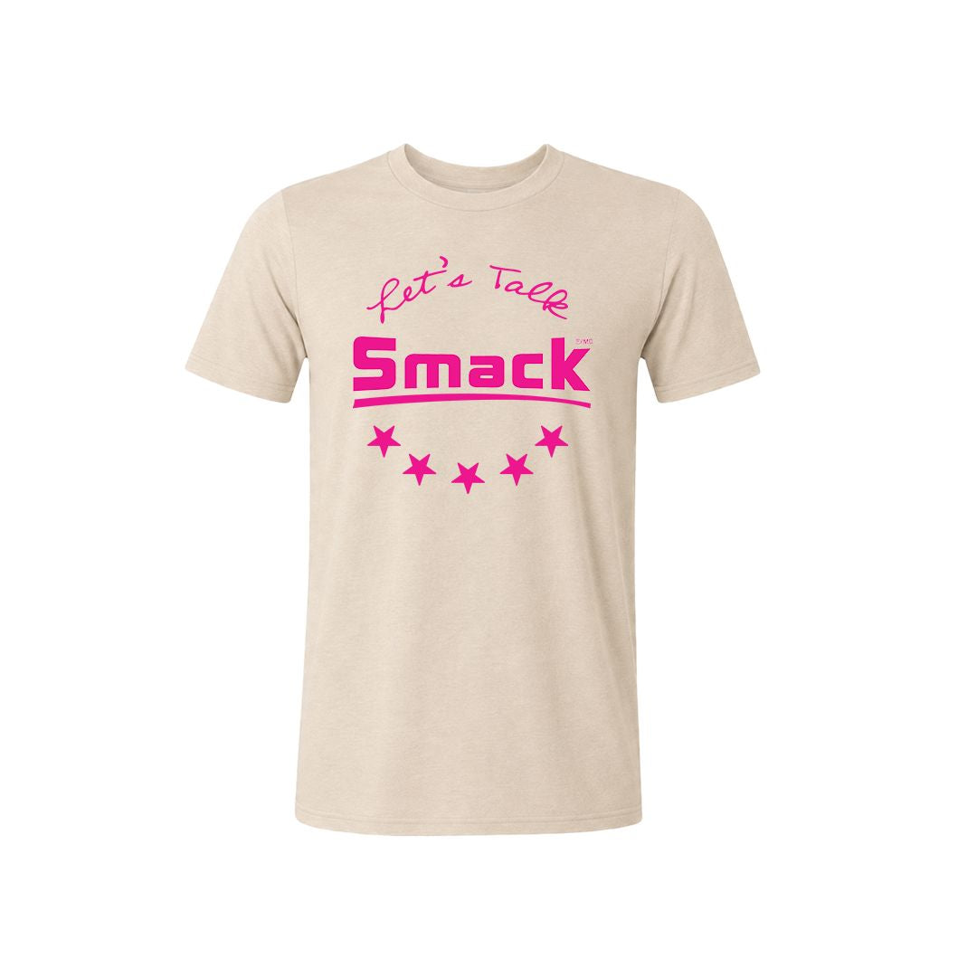 
                  
                    Let's Talk Smack™ T-Shirt - Unisex - Beige Apparel Smack Pet Food 
                  
                