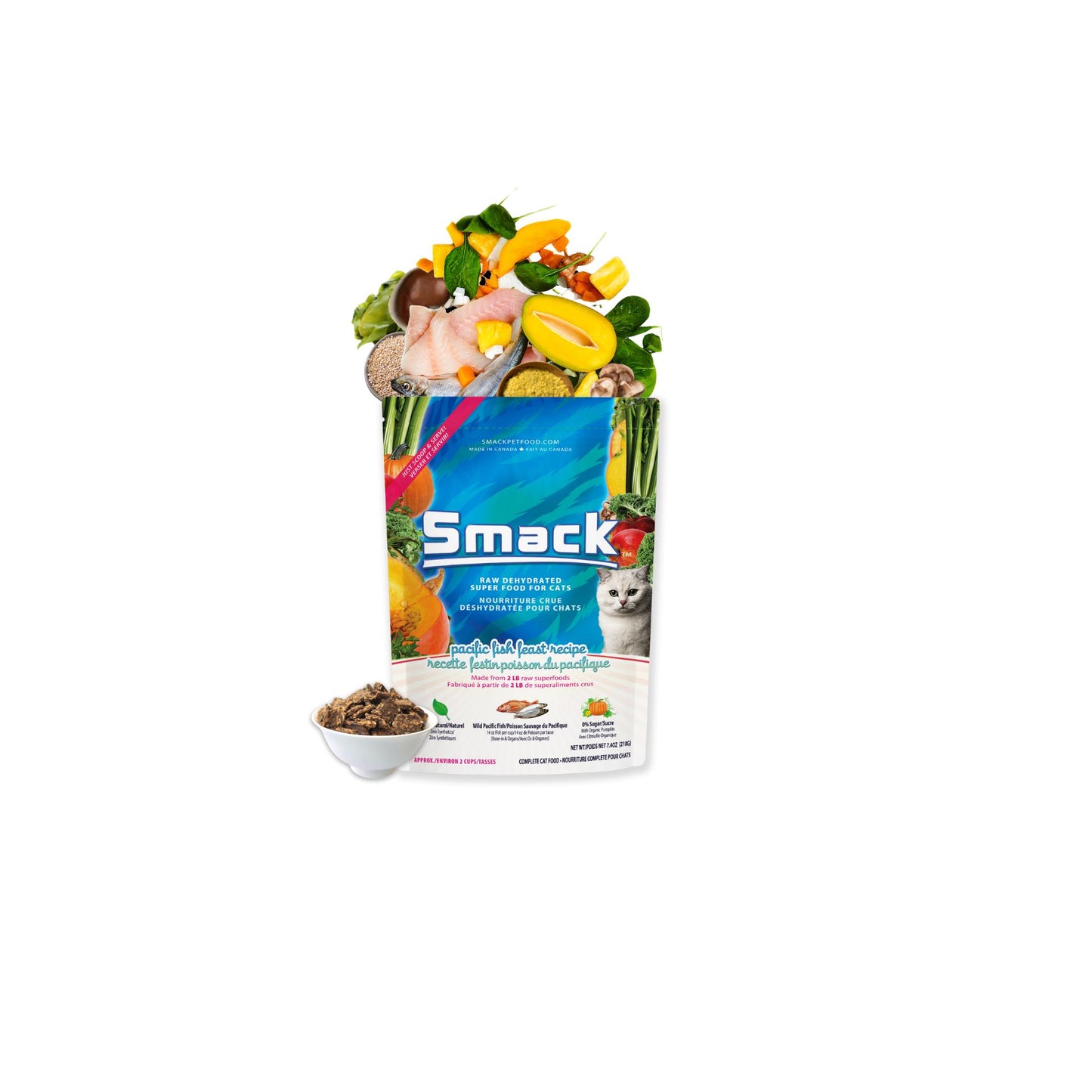 Meal Variety Pack for Cats | B&B Crunchy Style Smack Pet Food 