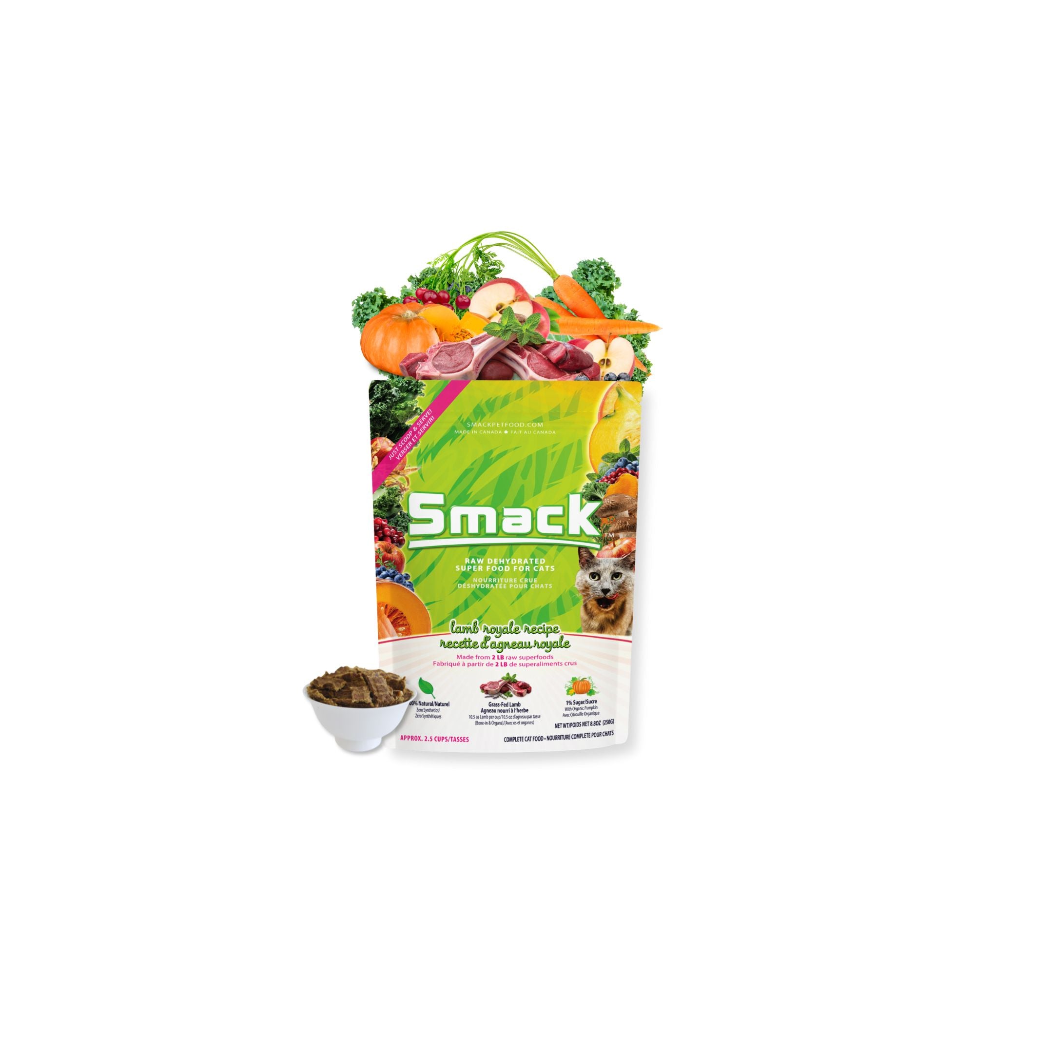 Meal Variety Pack for Cats Crunchy Style Smack Pet Food 