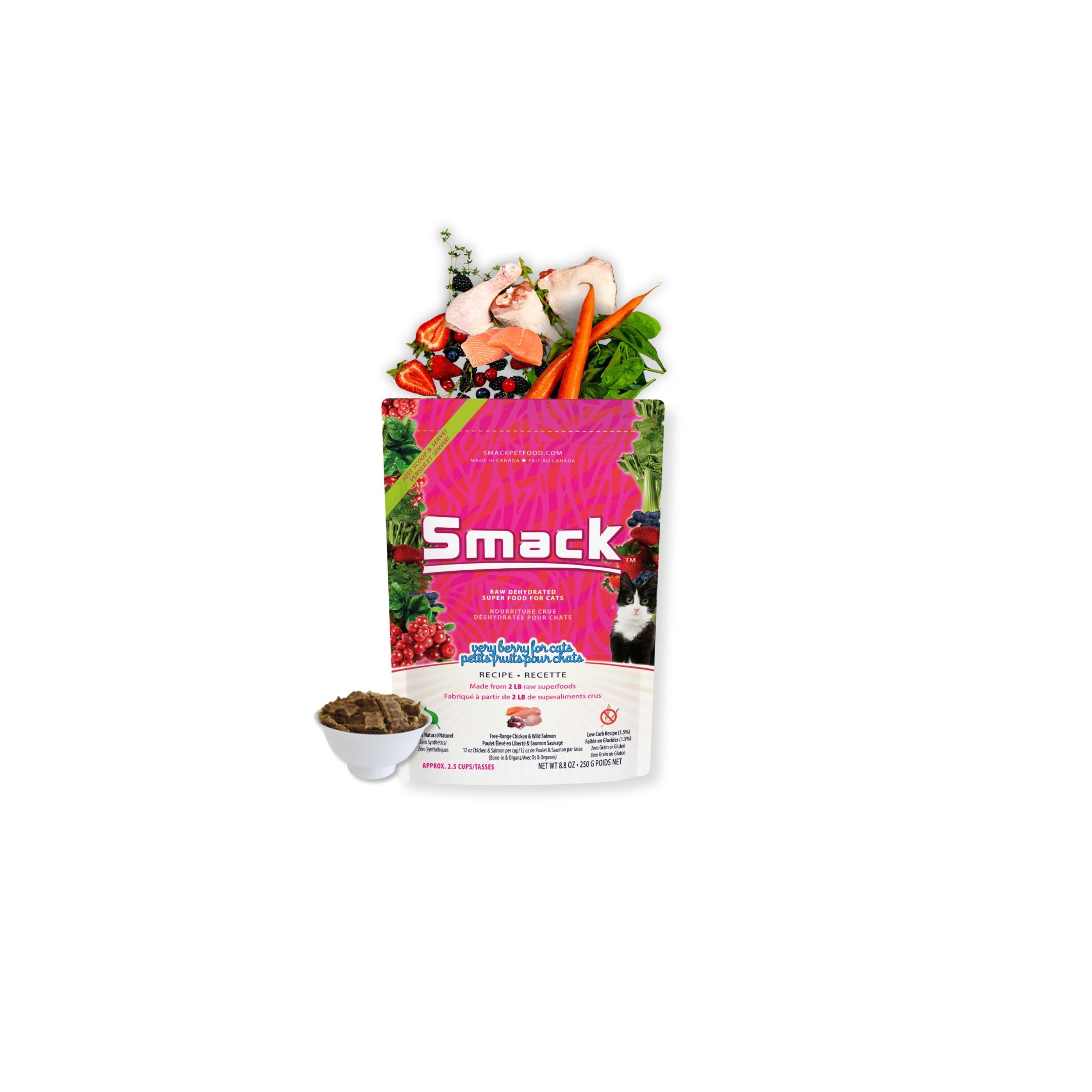 Meal Variety Pack for Cats Crunchy Style Smack Pet Food 