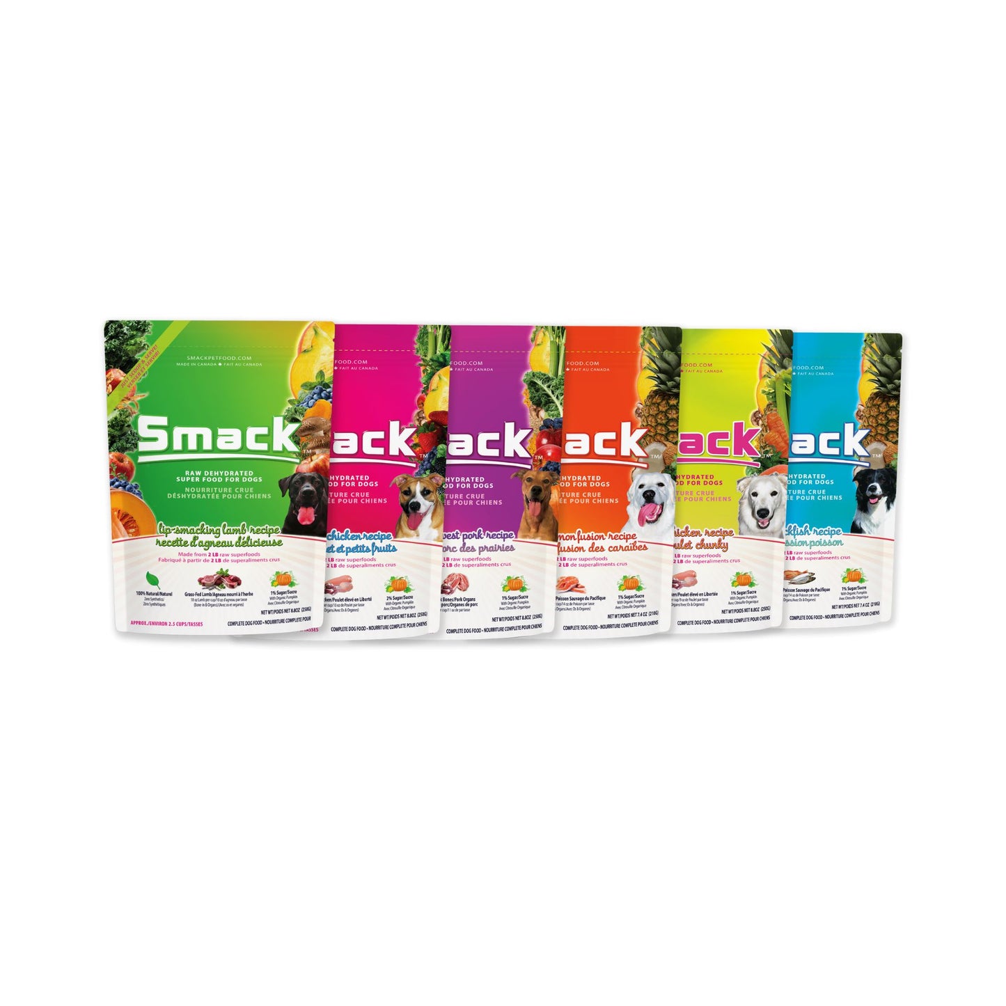 Meal Variety Pack for Dogs Crunchy Style Smack Pet Food 