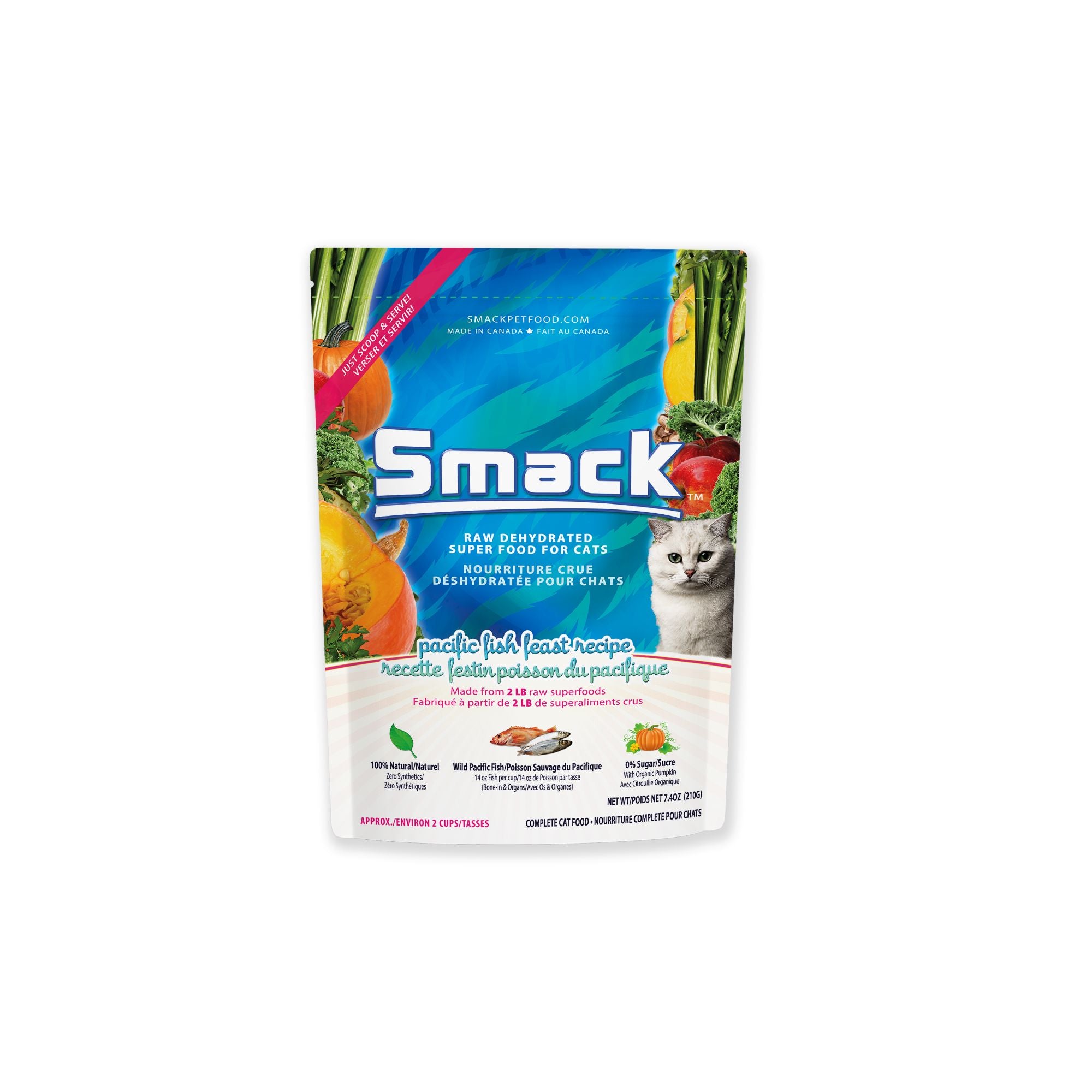 Pacific Fish Feast (CAT) Crunchy Style Smack Pet Food 