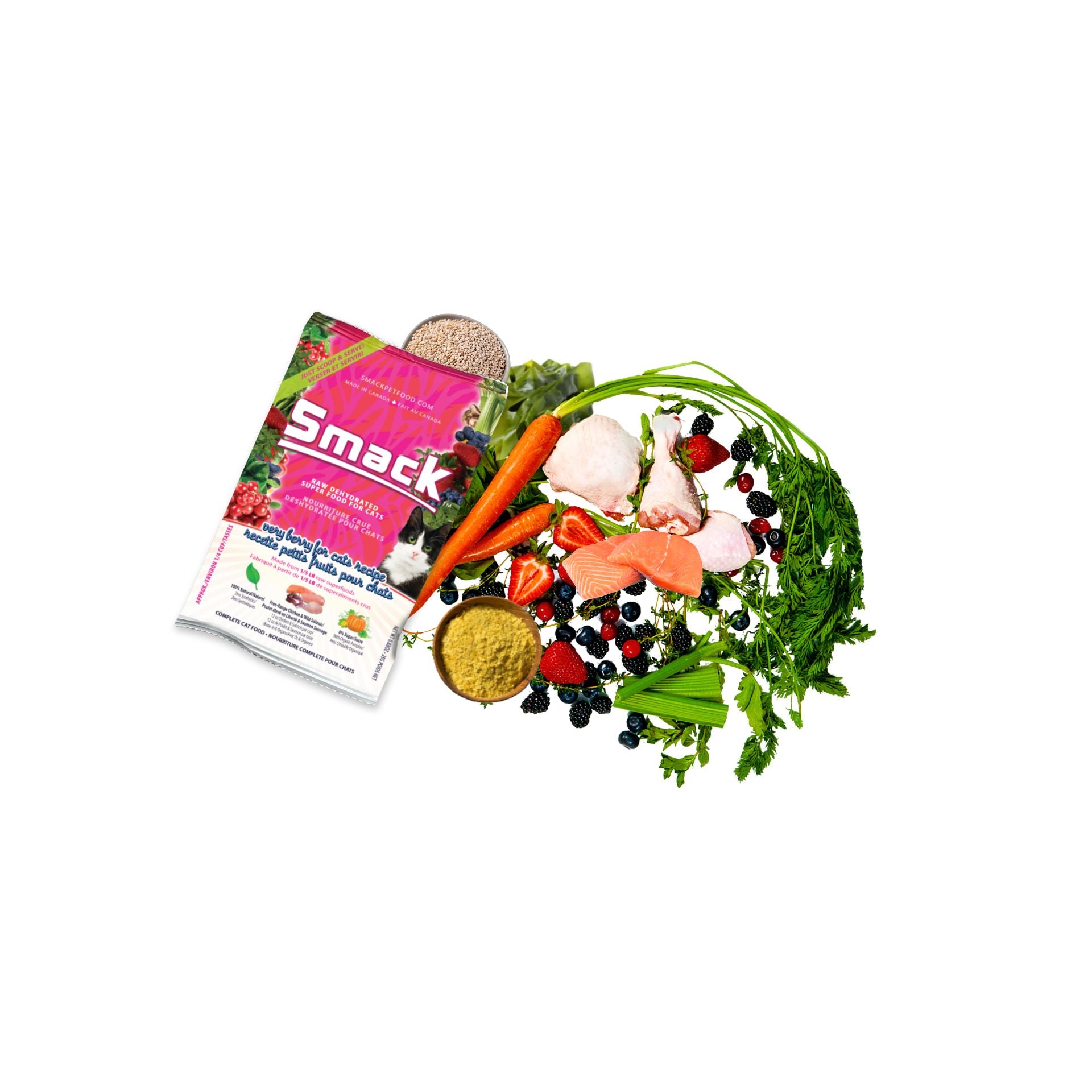Sample Variety Pack for Cats Crunchy Style Smack Pet Food 