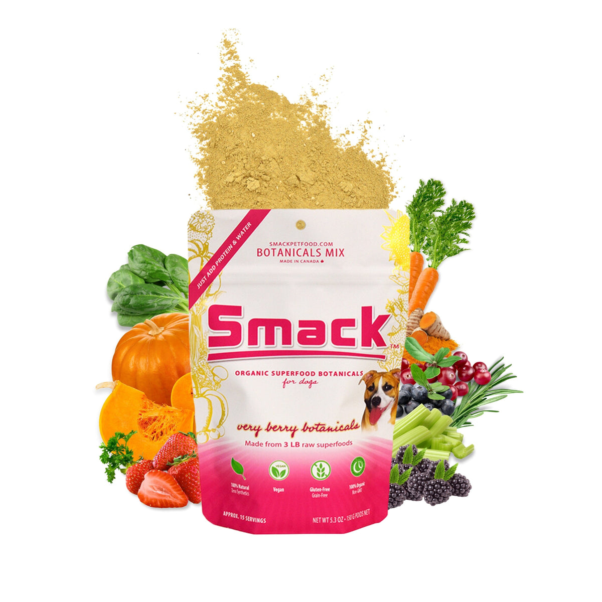 Very Berry Botanicals (DOG) Botanicals Mix Smack Pet Food  Main image