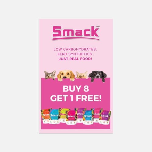 Buy 8 Poster - 5.5" x 8.5" Smack Pet Food 5.5" x 8.5" - Single Poster 