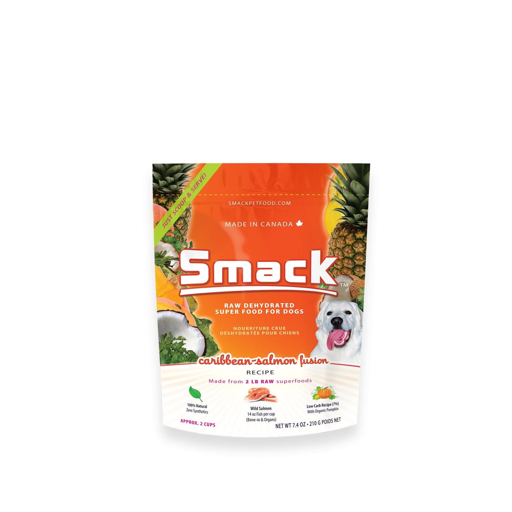 CaribbeanSalmon Fusion (DOG) Smack Pet Food