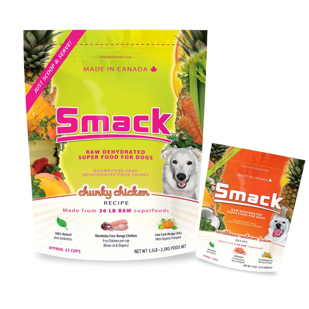 Chunky Chicken Bundle (DOG) Crunchy Style Smack Pet Food 