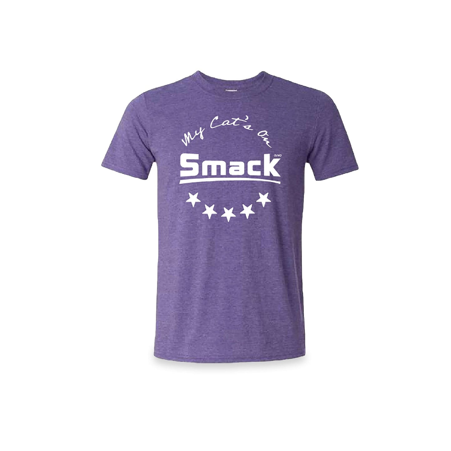 
                  
                    My Cat's on Smack™ T-Shirt - Unisex - Heather Purple Apparel Smack Pet Food Heather Purple S 
                  
                