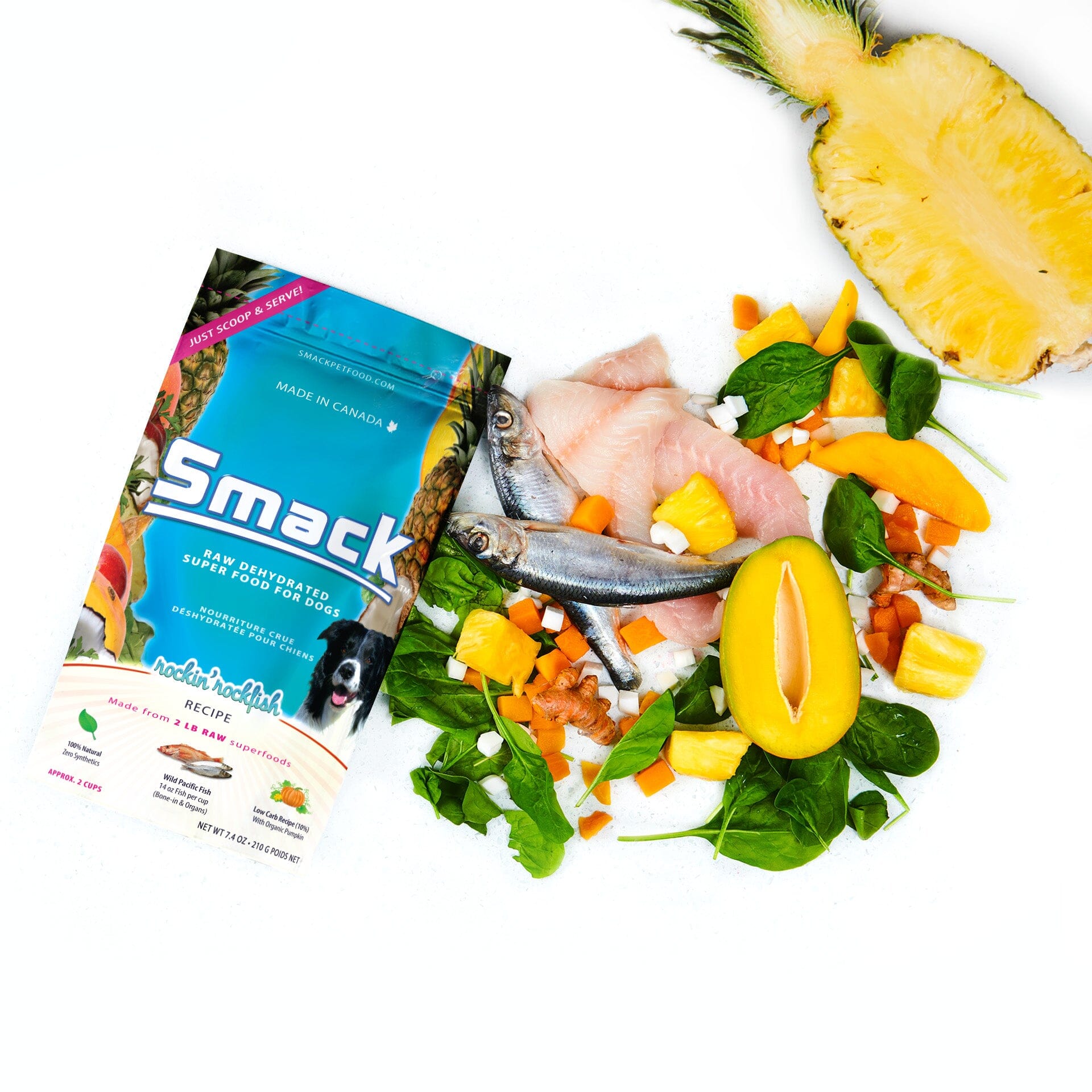 Rockin' Rockfish (DOG) Crunchy Style Smack Pet Food 